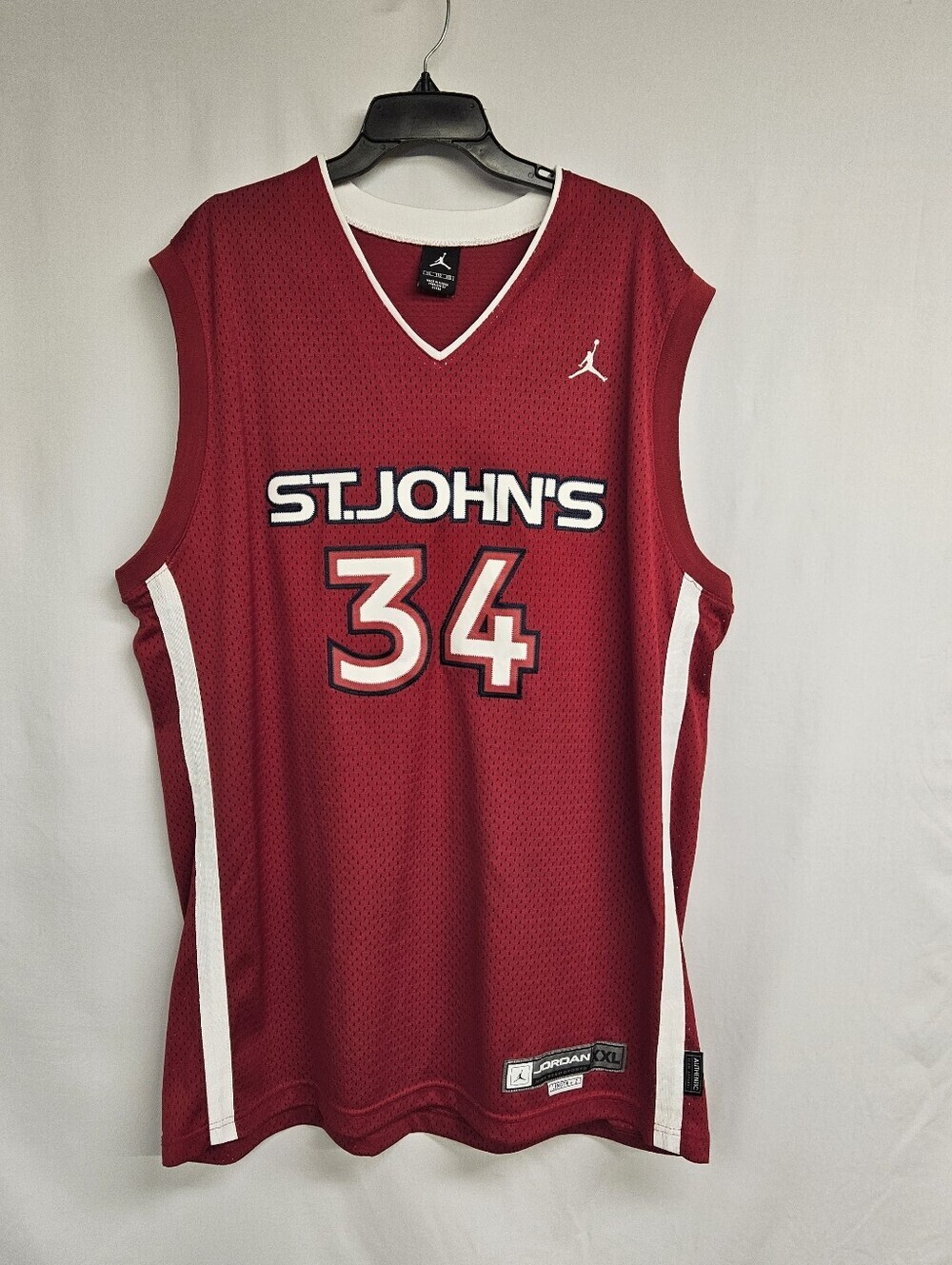 St. John’s Red Storm Jordan brand Basketball Jersey NCAA men's XXL # 34